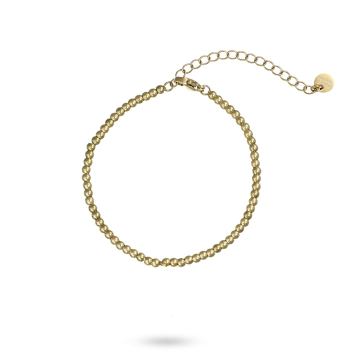 Bracciale Natale con pallini personalizzabile fino a 3 charm