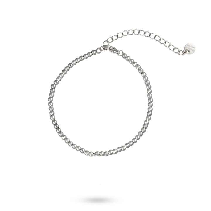 Bracciale Natale con pallini personalizzabile fino a 3 charm