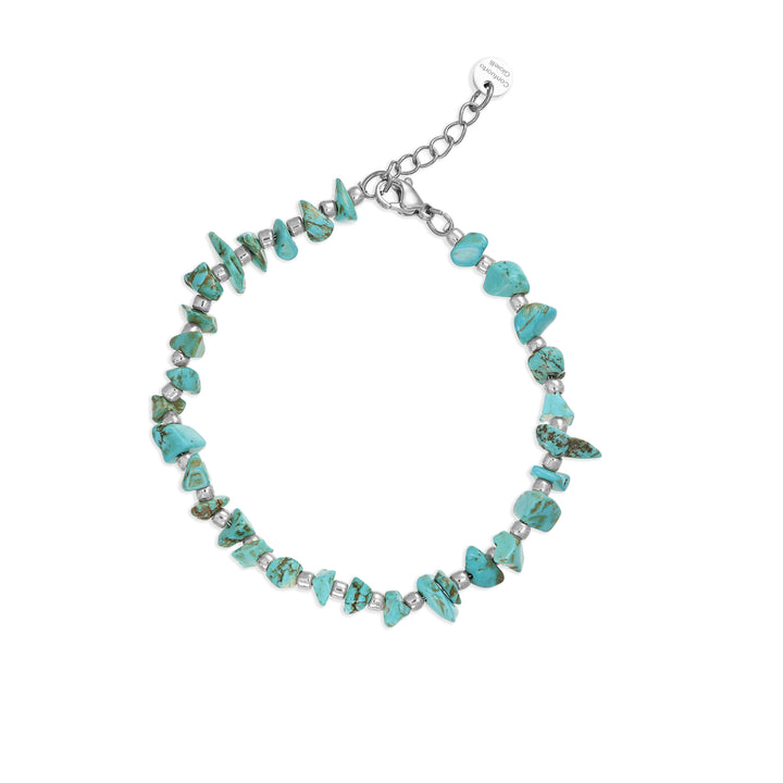 Bracciale chips magnesite in acciaio