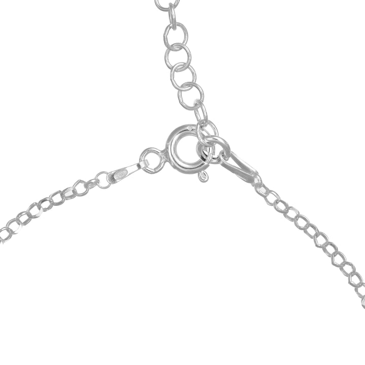 Collana rolò in argento 925‰ rodiato